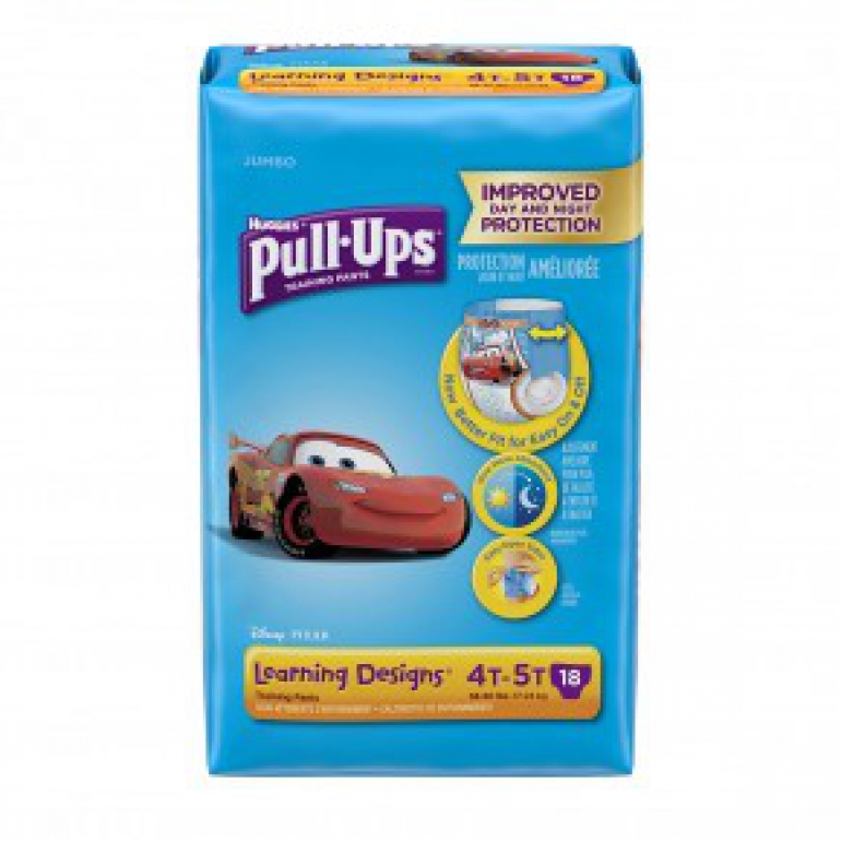 Pampers Easy Ups Training Underwear Boys 4T-5T 18 Count (Packaging